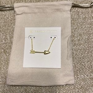 Kendra Scott gold Zoey necklace